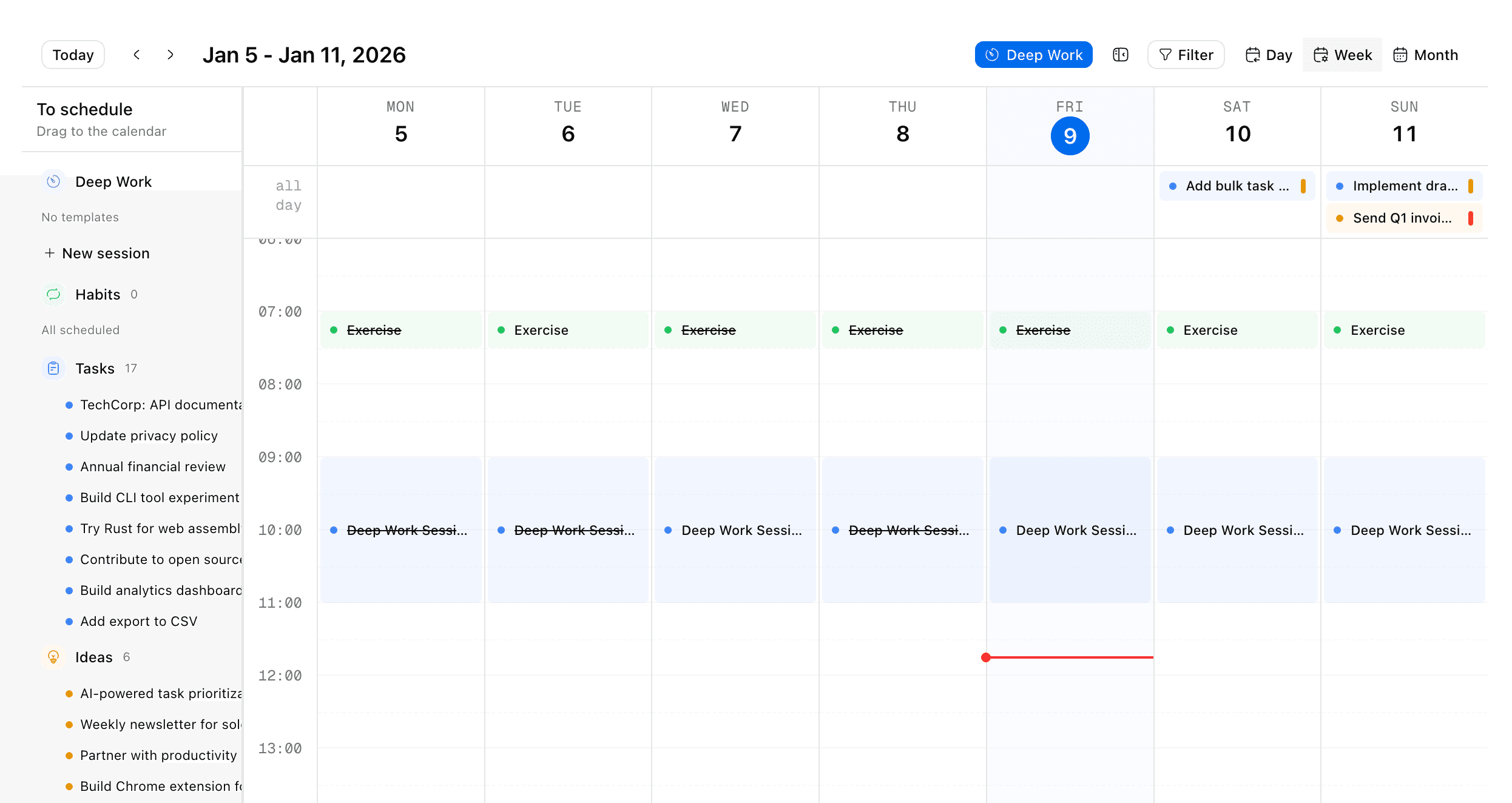 Calendar & scheduling - 1