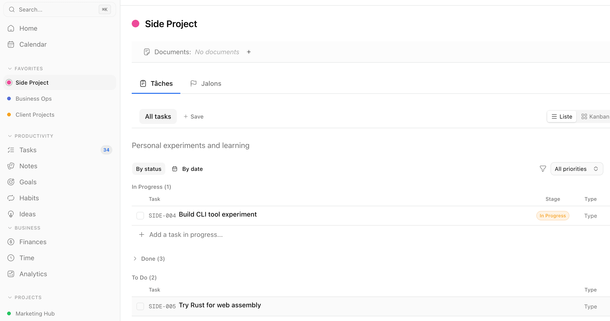 Multi-business projects - 1